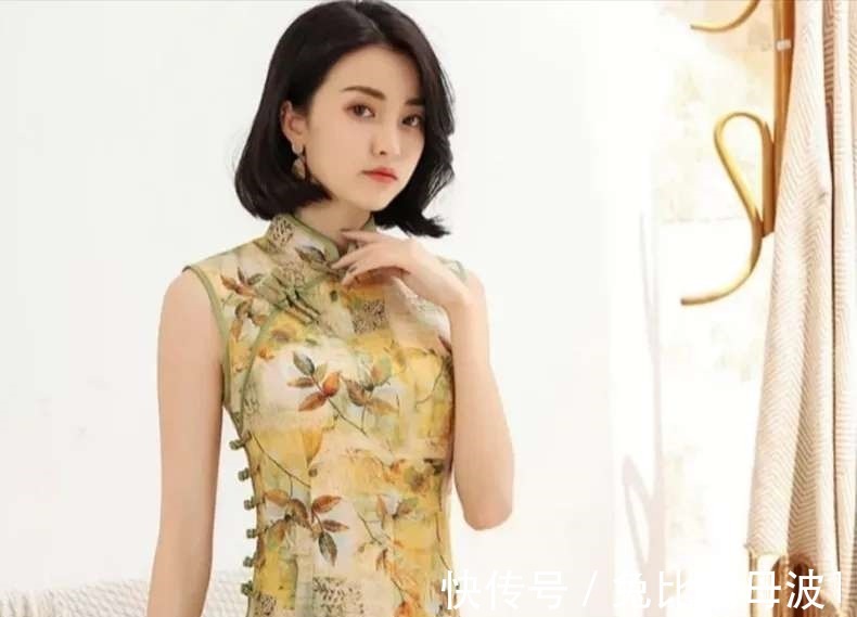 形体|今夏流行的旗袍裙，时尚优雅，塑造女人形体美！