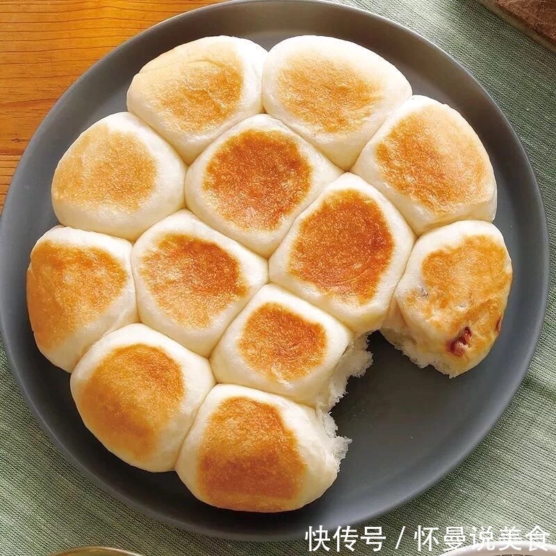 想吃面包不用买,只需个平底锅,自己做的零添加,比买的还松软