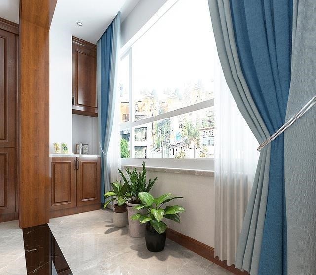 中式|150㎡中式风用红木色，大气美观又有品味，入户便让人心生喜爱