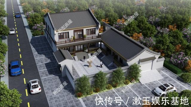中式小院|10套适合农村盖的中式小院,第3、4套尤其美,建第5套只花15万