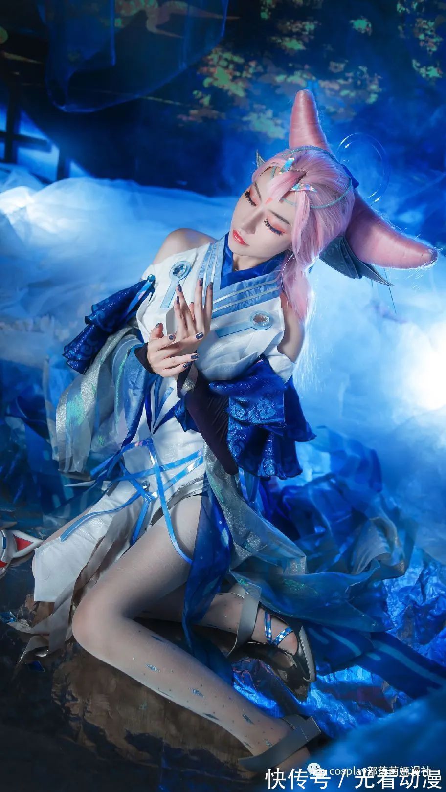 cos：王者荣耀貂蝉猫影幻舞cos正片@淼唯