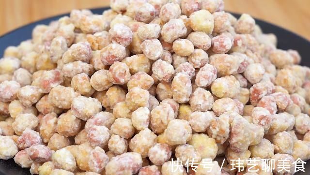 鸡蛋|往花生里打2鸡蛋，不需要油炸，吃一口嘎嘣脆，过年招待客人特棒