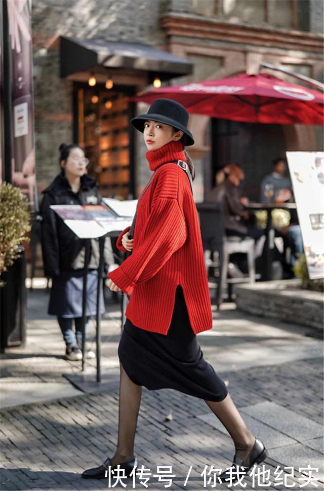 开衫|能将“毛衣”,穿得很洋气的人,才是真的时髦精
