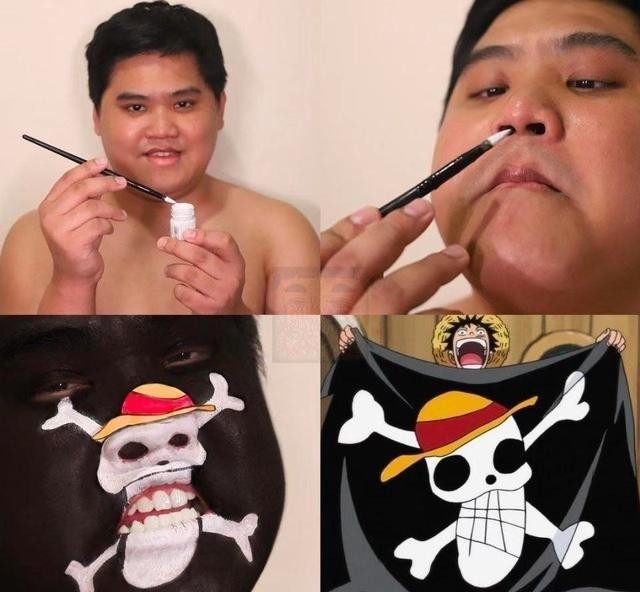 惊艳|海贼王:泰国小哥五毛钱cos又来了,索隆四刀流惊艳