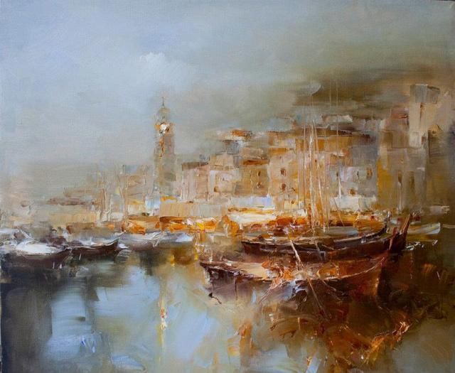 艺术学院!奔放的心:俄罗斯女画家安捷利卡超凡脱俗、别具一格的油画作品