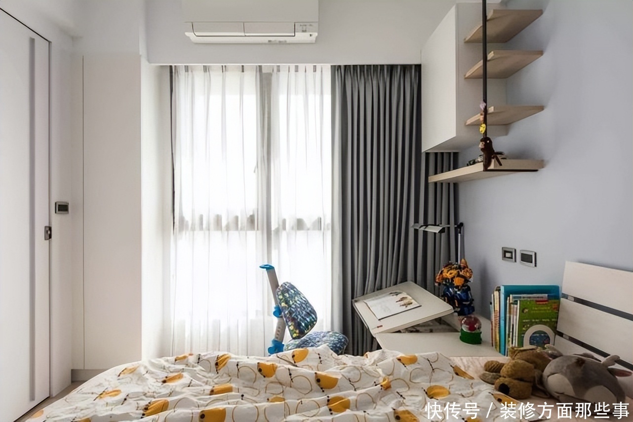 大平层|100平大平层户型营造出一种成熟端庄的现代时尚空间感