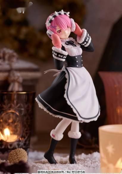 《Re：零》人气角色雷姆拉姆新手办 冰季服装扮超可爱