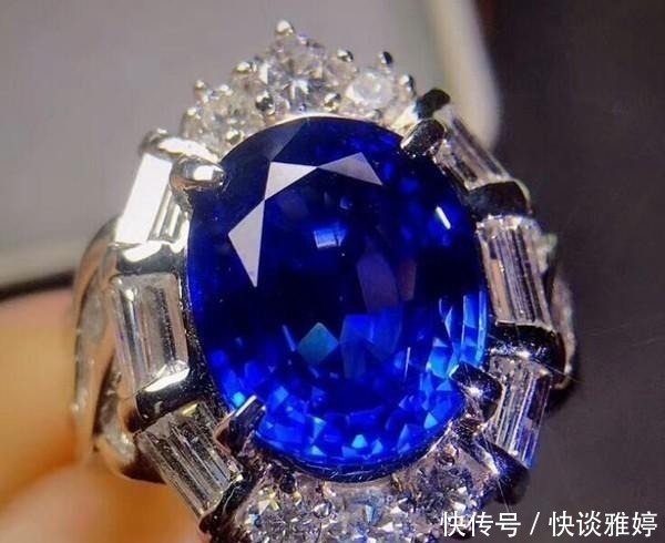 蓝宝石|比钻石还珍贵的宝石,散发出的神秘梦幻色,让皇室贵族都为之倾倒