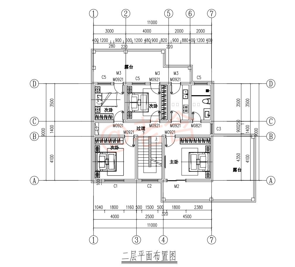 开间|3套秀美大气的二层农村自建房别墅,其中第2套盖的人“最多”