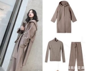 女人|女人到了四五十岁,冬天穿着这样颜色搭配,大气又好看