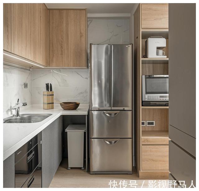 高级感|太喜欢这个90㎡的三口之家,简洁温暖又有高级感,新房照着装!