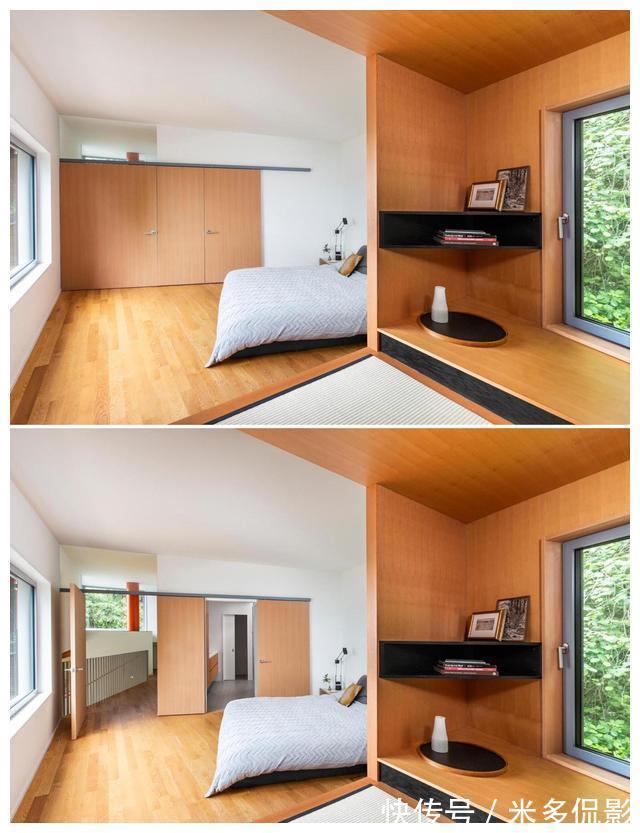 旋转门|深山自建256㎡小别墅,细节设计堪称一绝,进门后我就爱了