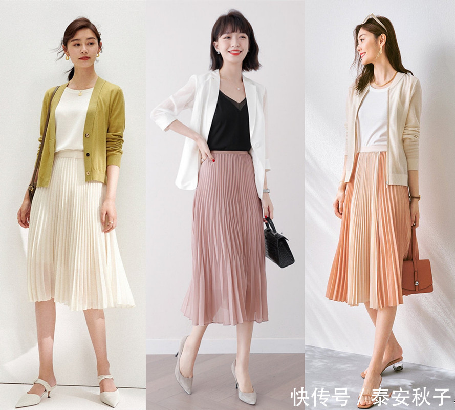 t恤衫|上班别穿得太单调!优雅有女人味的通勤风穿搭示范:减龄好看!