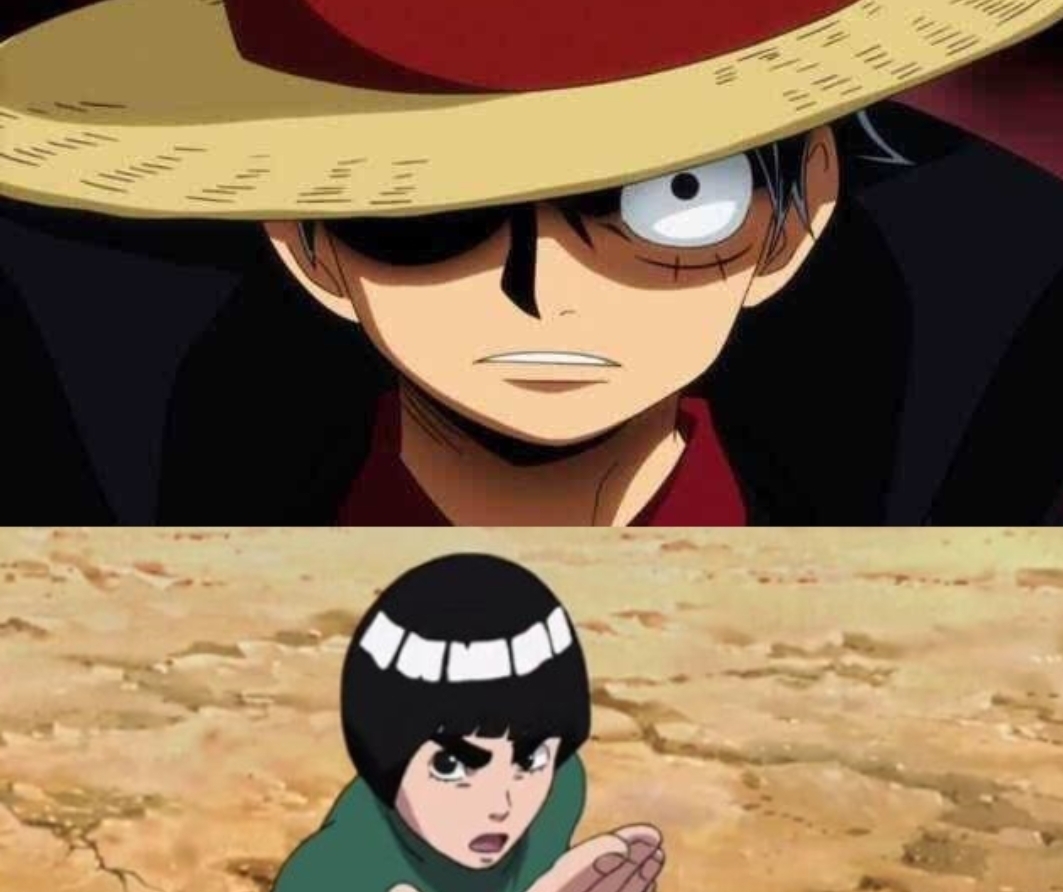 路飞|海贼王,路飞与凯合体