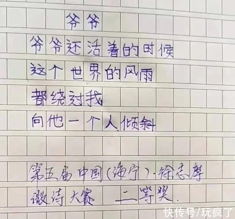 承包全年笑点的小学生神作文，笑着笑着却看哭了