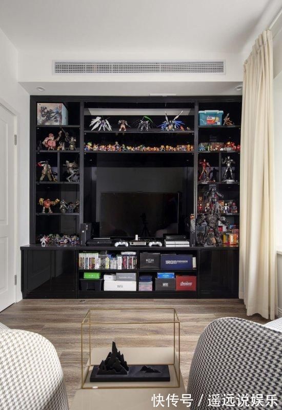 装饰画|仅仅花了9万元，就把103平米的三居室装修的美轮美奂