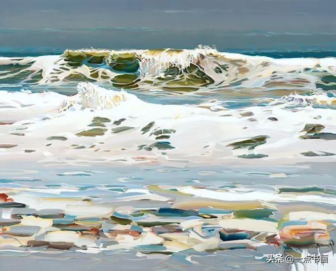 科特&他的绘画是光与色的交响乐,充满着前卫和时尚