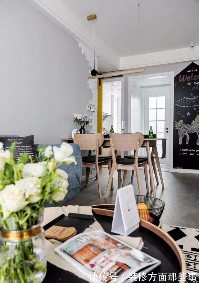 装修|88平北欧风二居室,装修完成太漂亮了