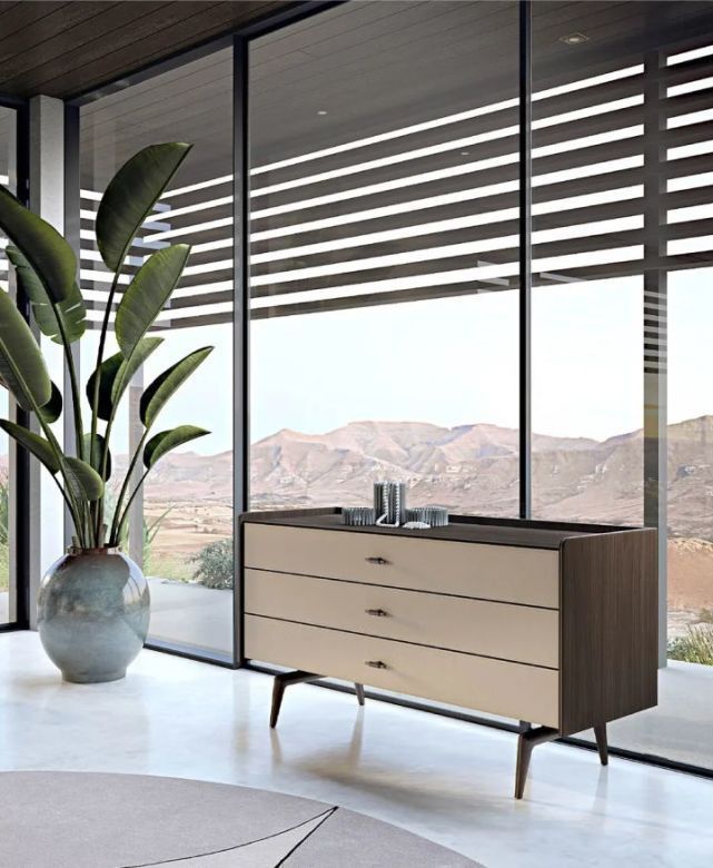 胡桃木|剪刀石头布进口家具TURRI,豪宅奢华风格家具设计之美!