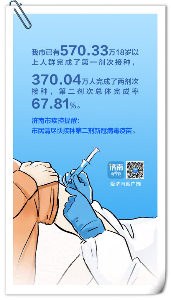 接种|@济南人 你的健康码披上“黄金甲”了吗？