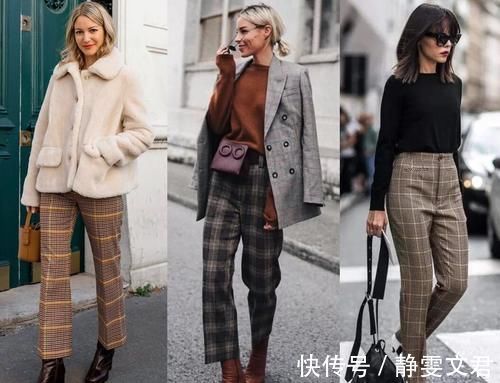穿搭 不追求甜美！深冬超火“毛衣＋奶奶裤”穿搭：演绎帅气的大女人风