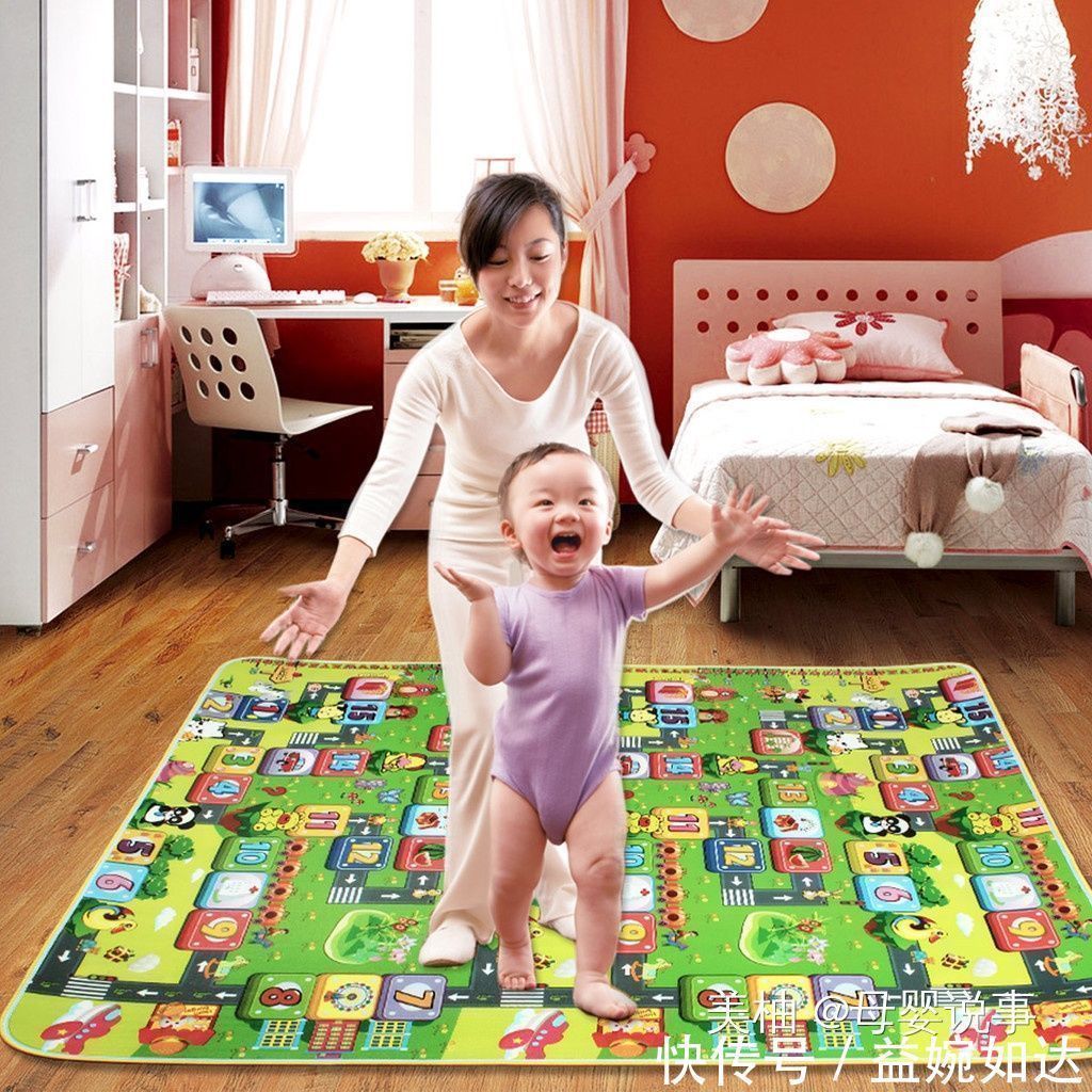 爬行垫|从小就喜欢爬的孩子,在这点要优于别人,后天再努力也没用