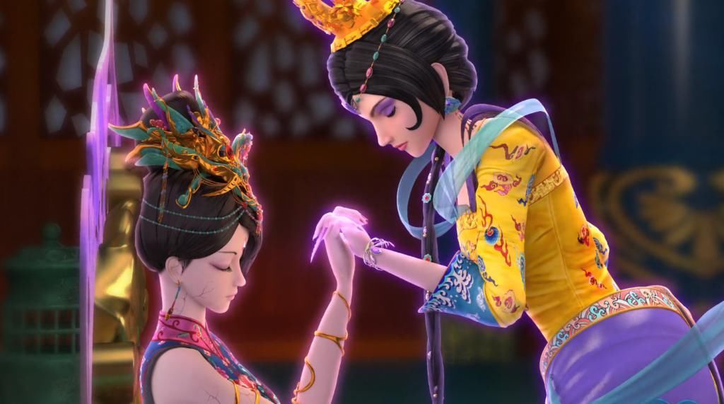 叶罗丽辛灵终于黑化,答应与曼多拉联手,紫色瞳孔冷漠表情太飒