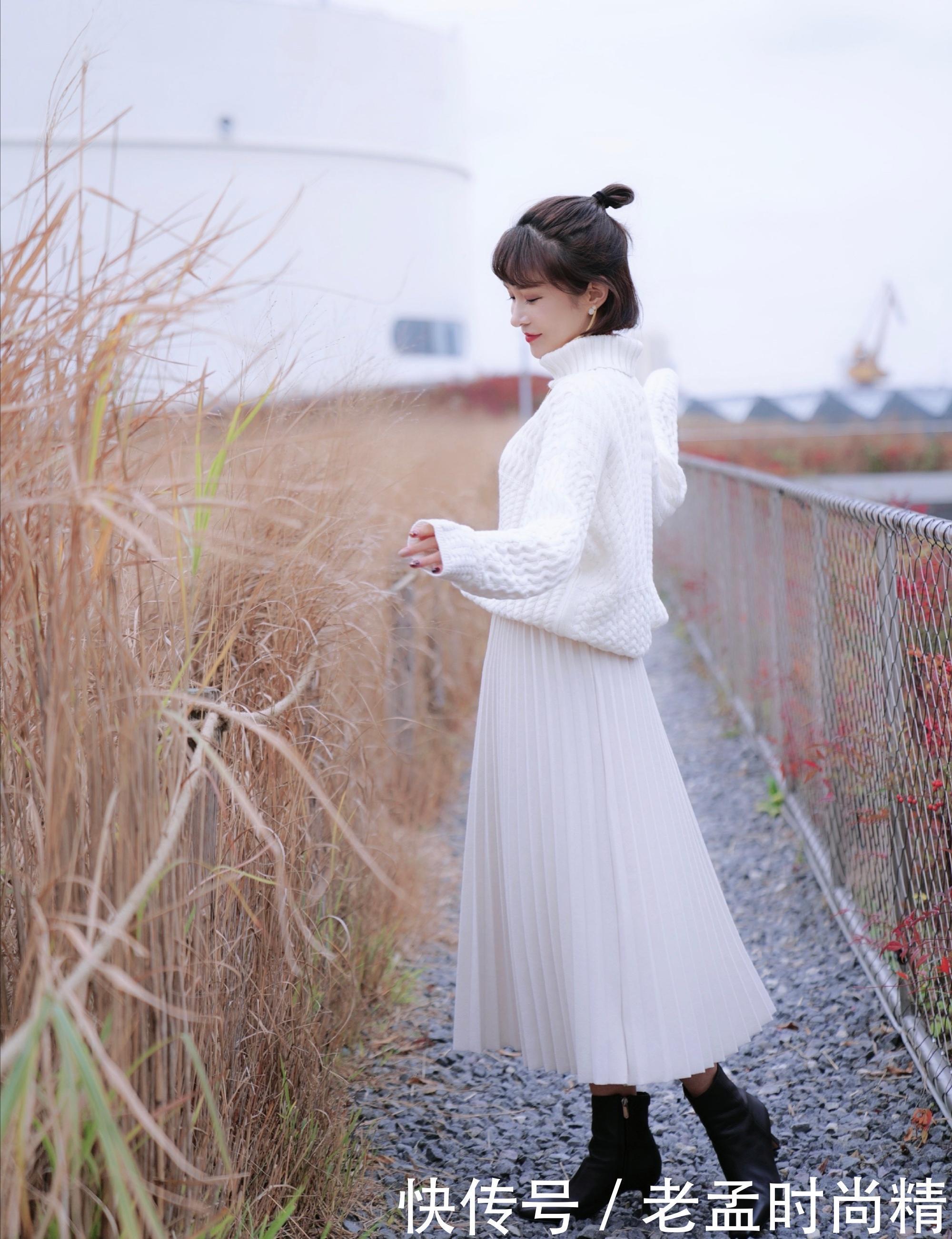 懂时尚的人冬季更爱穿裙子, 裙装解锁冬日优雅, 优雅女人都在穿