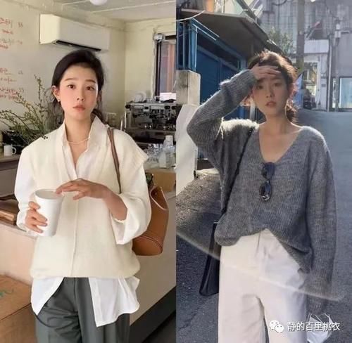 2021早春穿针织衫，学会穿法技巧的“精髓”，单穿叠穿都好看
