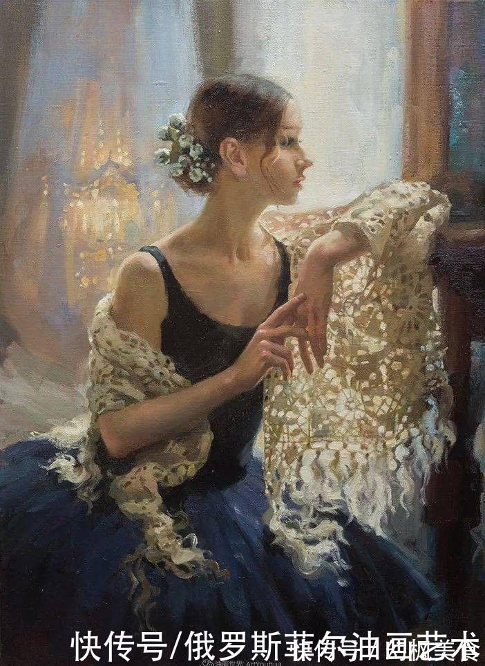 沃斯特雷佐娃!俄罗斯画家阿纳斯塔西娅·沃斯特雷佐娃漂亮油画作品欣赏