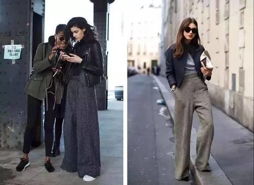 阔腿裤又升级了，今年流行这样款式，高级显瘦！