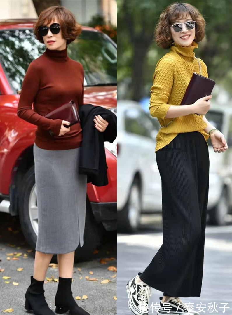 羽绒服 60岁女人别穿得像大妈!学她的气质感穿搭:纵然老去也能优雅迷人