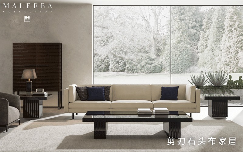 mil现代轻奢沙发，简约的温柔，优雅又高级！