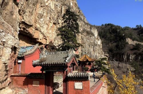 祭拜|1500年前建成的悬空寺，建立在悬崖峭壁上，祭拜等于锻炼体力