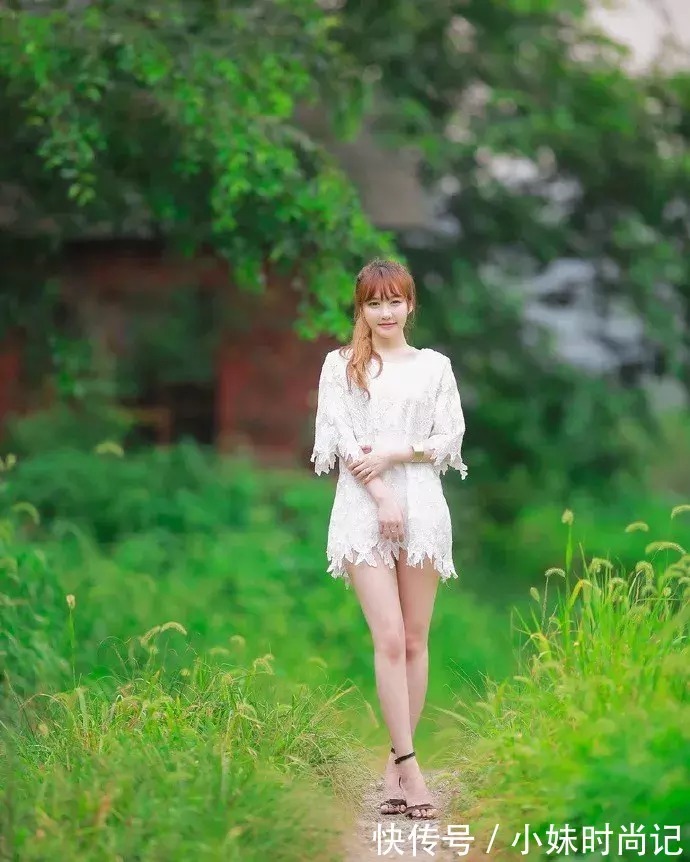 蕾丝 高跟鞋搭配,让女生看上去迷人又魅力