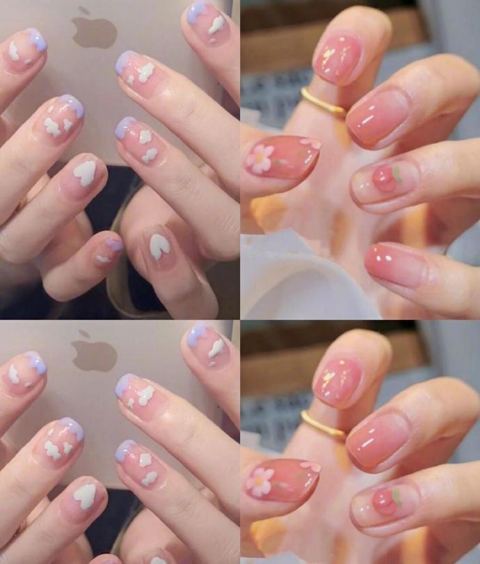 仙女系|美甲别随便乱涂,今年夏天流行的这3种美甲颜色,显白还高级!