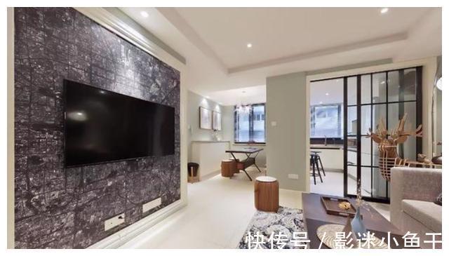 装修设计|70平两居室，简约而不简单的装修设计，玄关就很迷人，美上天