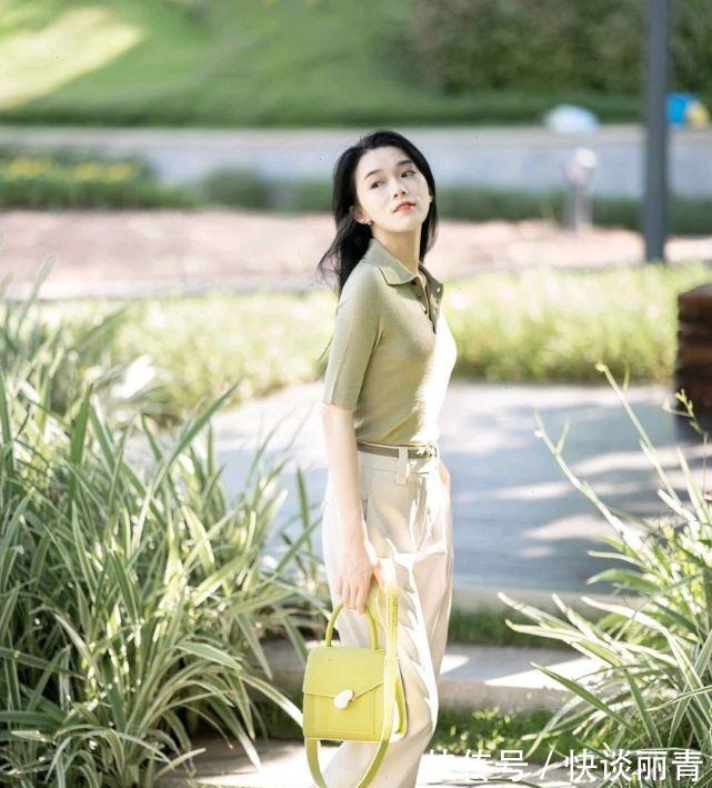 优雅|干干净净的穿搭确实很不错，不仅清新优雅，还很减龄