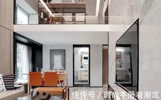 楼梯|独身女白领70㎡复式小公寓,两层设计都很迷人,被治愈了!