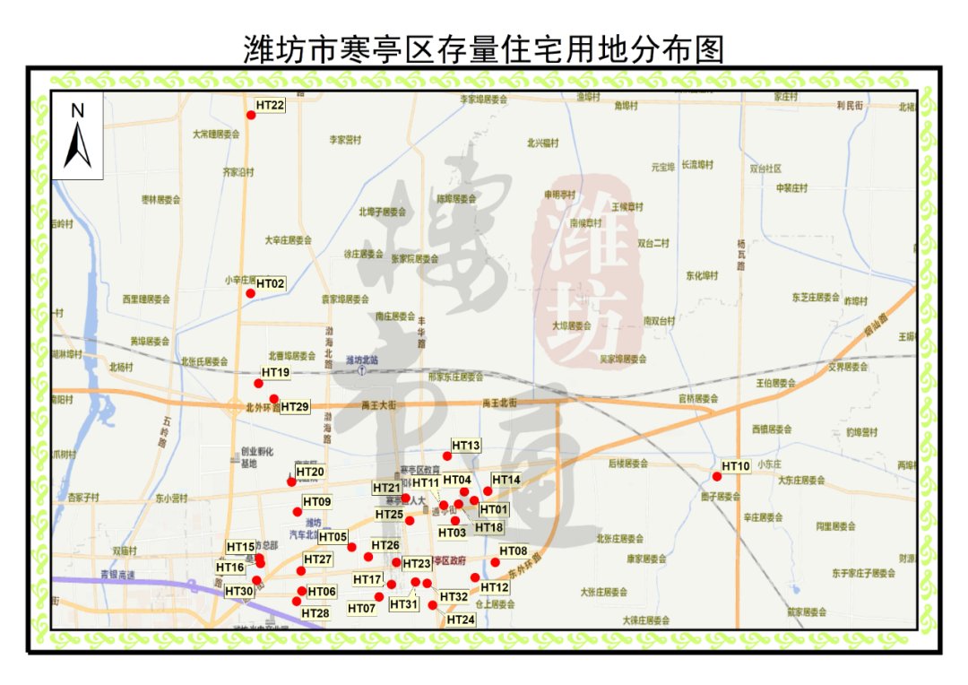 信息量|官宣！320个项目分布图！潍坊还有这些楼盘没卖完