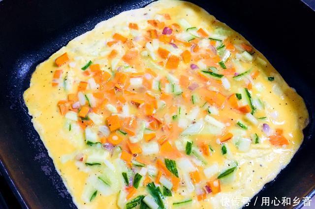 倍儿|5分钟搞定营养早餐,鸡蛋南瓜肉松,倍儿好吃!