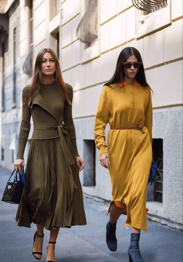 ?最近火了一种新穿法，叫“过膝不过踝”，时髦显高，小个子也适合