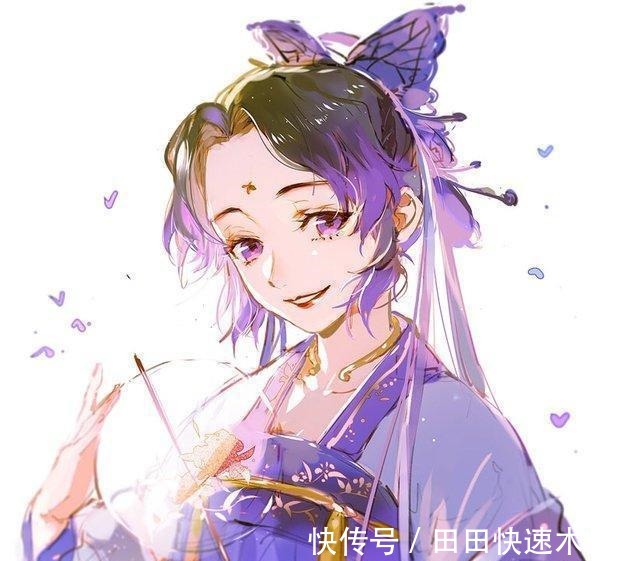 无一郎|当鬼灭之刃全员穿“中国风”服饰,蝴蝶忍汉服绝美,无一郎古装可爱
