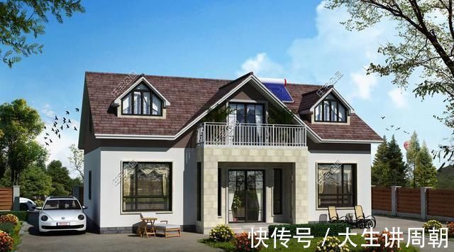 图纸|农村自建房有“限高令”咋办这3套带阁楼的图纸，随便挑套建