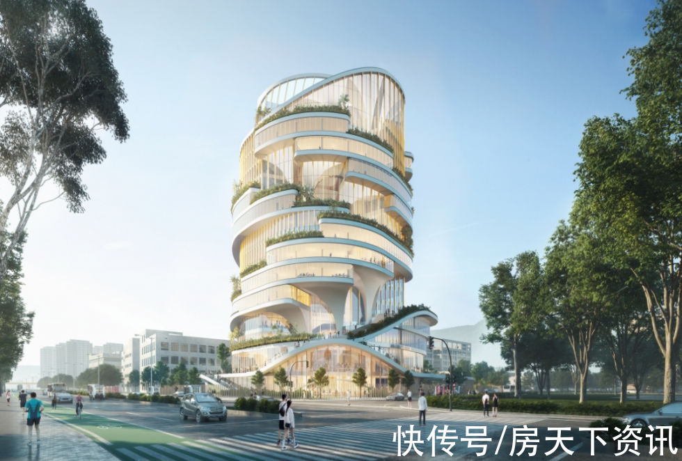 福州|宛若空中花园！福州将新增一酷炫建筑