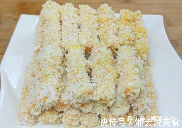 3个红薯，不用面粉，做孩子爱吃的红薯条，咬一口满嘴香，美味