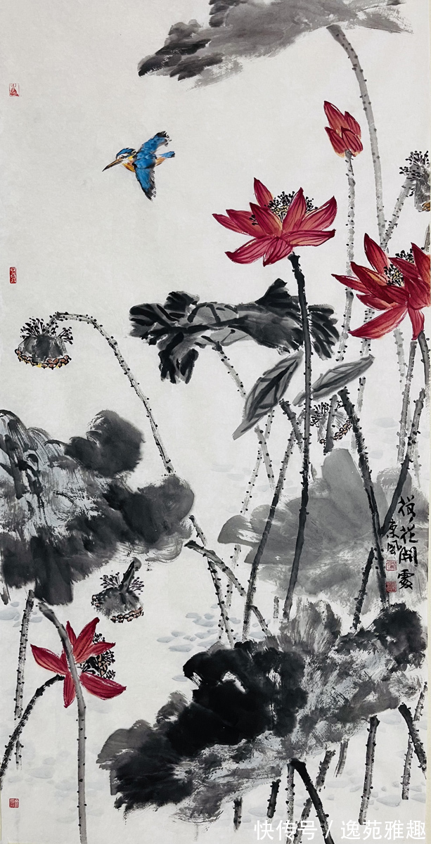 书画$「作品欣赏」静,是美的极致,画家杨东风作品欣赏