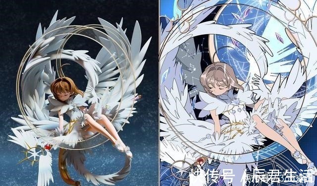 实物|画美实物更美!粉丝参照魔法少女小樱美图,自制高水准天使樱模型