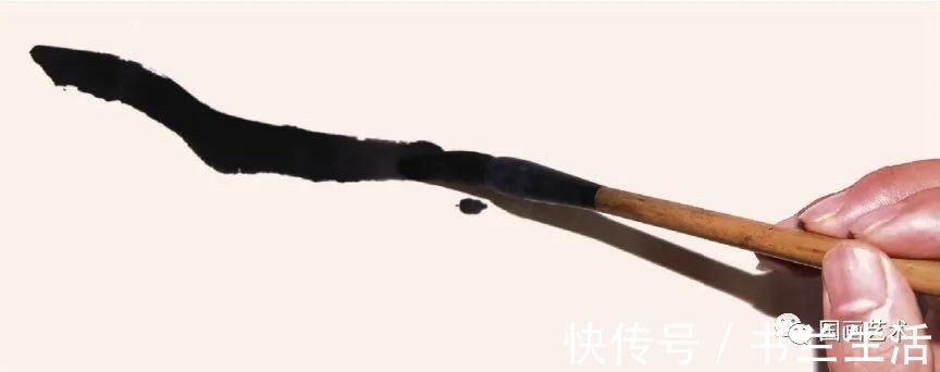 垂枝！图文教程：轻松学画写意木本花卉枝干