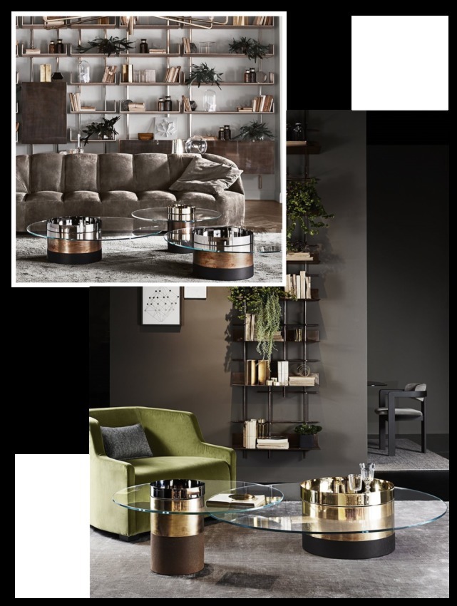 黄铜|绝了绝了!有一个这样的茶几,还会怕客厅丑?